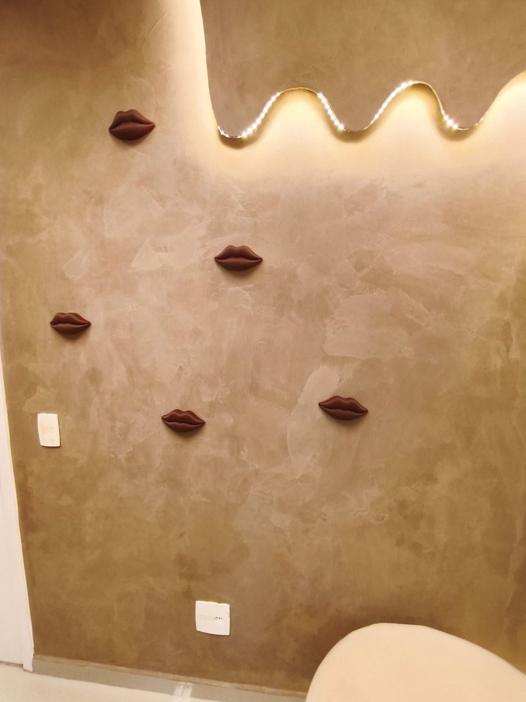 Detalhe do espaço da clínica